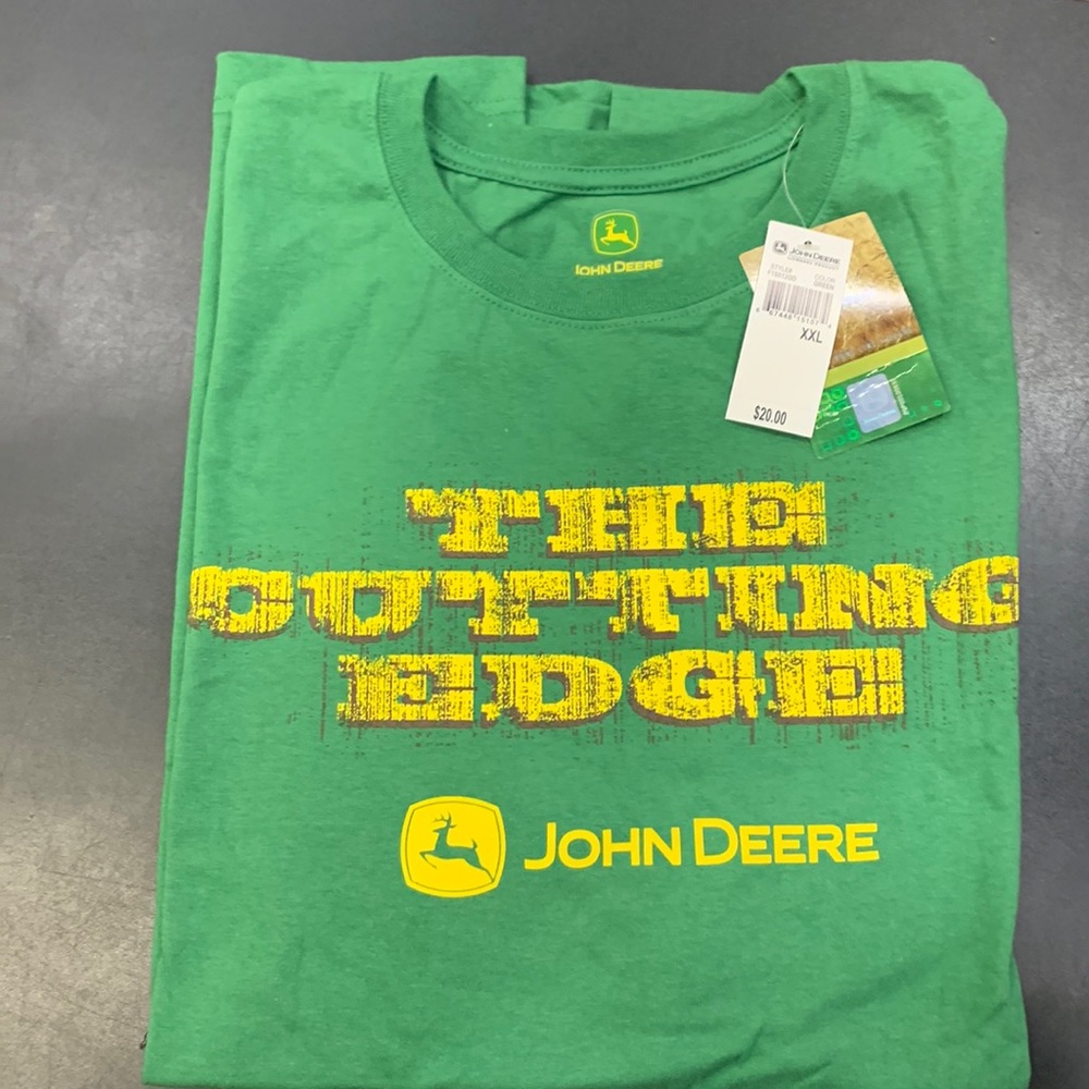 John Deere Green Short Sleeve T-Shirt Size XXL NWT